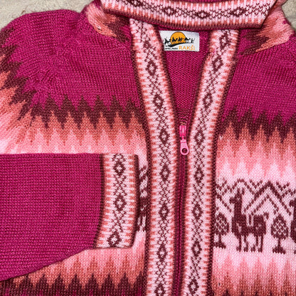Adult cardigan from Peru